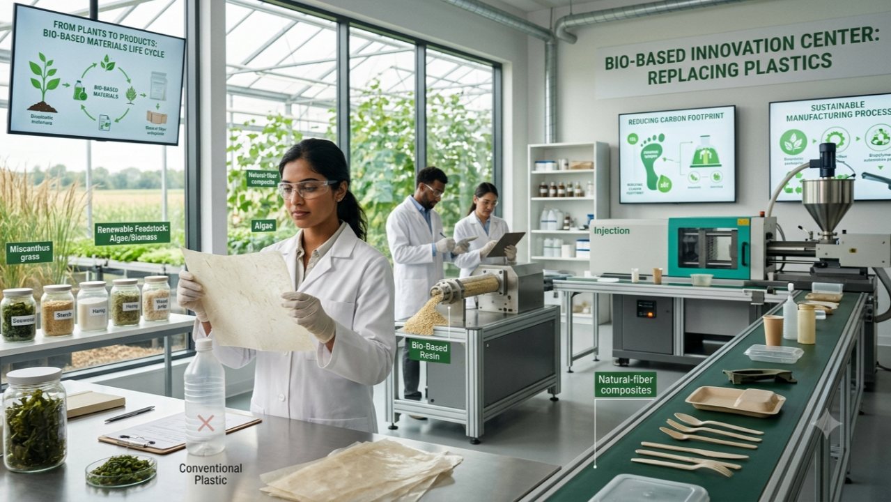 How Bio-Based Materials Can Replace Plastics: The Future of Sustainable Manufacturing